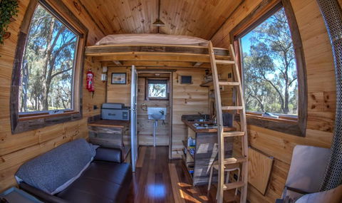 Hilltop Tiny House By Tiny Away - Accommodation Sunshine Coast 1