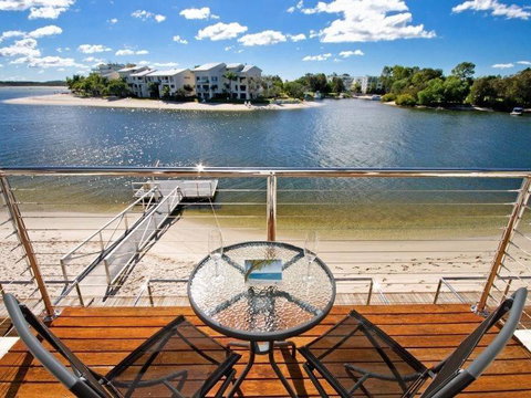 Riverfront Escape With Private Beach - Accommodation Sunshine Coast 1