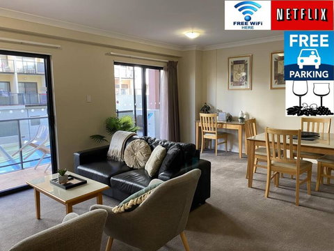 RIVERSIDE CITY VIEW PARKING NETFLIX WIFI WINE FREE - Accommodation Sunshine Coast 0