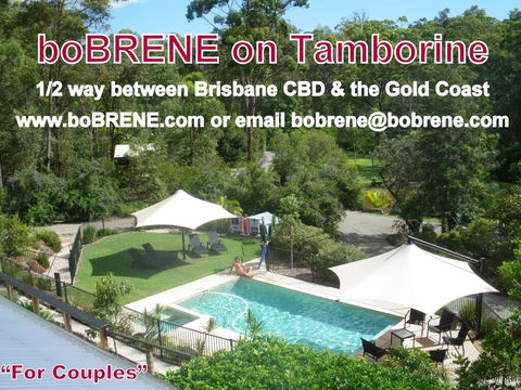 BoBRENE On Tamborine Nude Retreat - Cosy Chalet - Accommodation Sunshine Coast 0