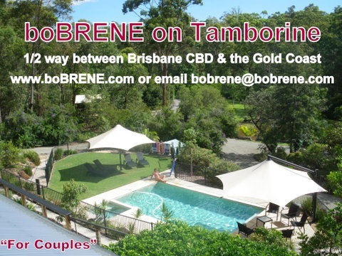 BoBRENE On Tamborine Nude Retreat - Quaint Cottage - Accommodation Sunshine Coast 0