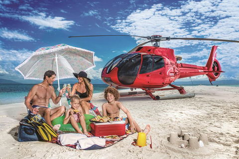 Private Helicopter Tour: Reef Island Snorkeling And Gourmet Picnic Lunch - Accommodation Sunshine Coast 0