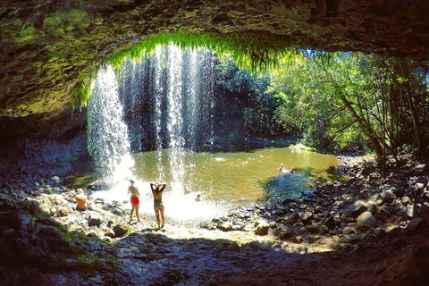 Byron Surrounds: Nimbin Waterfall Adventure - Swimming Tour - Accommodation Sunshine Coast 1