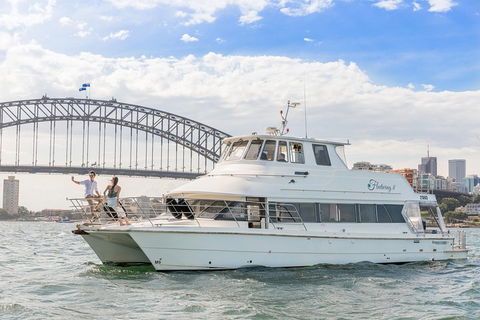 Vivid 90-Minute Sydney Harbour Intimate Catamaran Cruise With Canapes - Accommodation Sunshine Coast 1