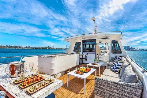 Vivid 90-Minute Sydney Harbour Intimate Catamaran Cruise With Canapes - Accommodation Sunshine Coast 4