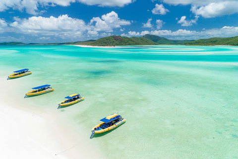 Great Barrier Reef Scenic Flight And Ocean Rafting Whitehaven Beach Day Trip - Accommodation Sunshine Coast 2