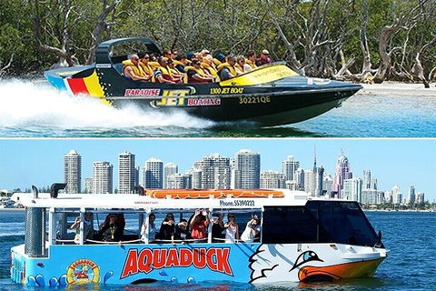 Express Jet Boat Ride + Aquaduck - Accommodation Sunshine Coast 3