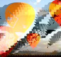 Natural Bridge  Springbrook Waterfalls Tour  Hot Air Balloon with Breakfast - Accommodation Sunshine Coast
