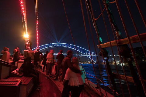 Vivid Tall Ships Dinner Cruise On Sydney Harbour - Accommodation Sunshine Coast 1