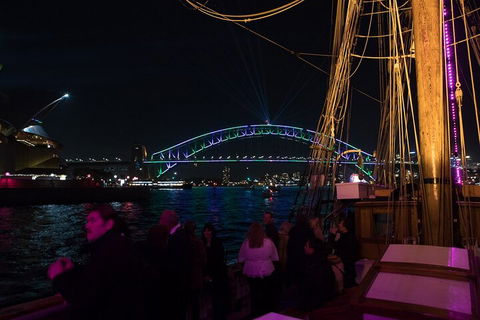 Vivid Tall Ships Dinner Cruise On Sydney Harbour - Accommodation Sunshine Coast 3